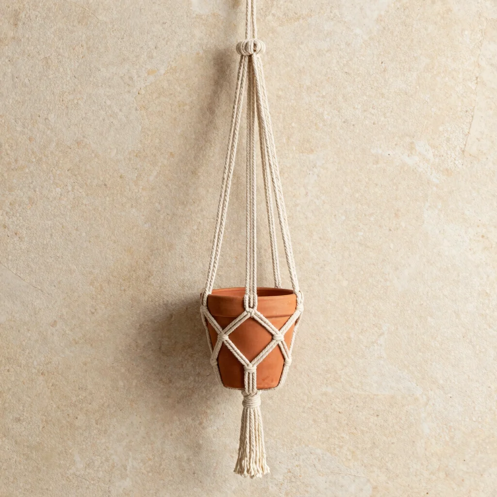 Layered Macrame Plant Hanger